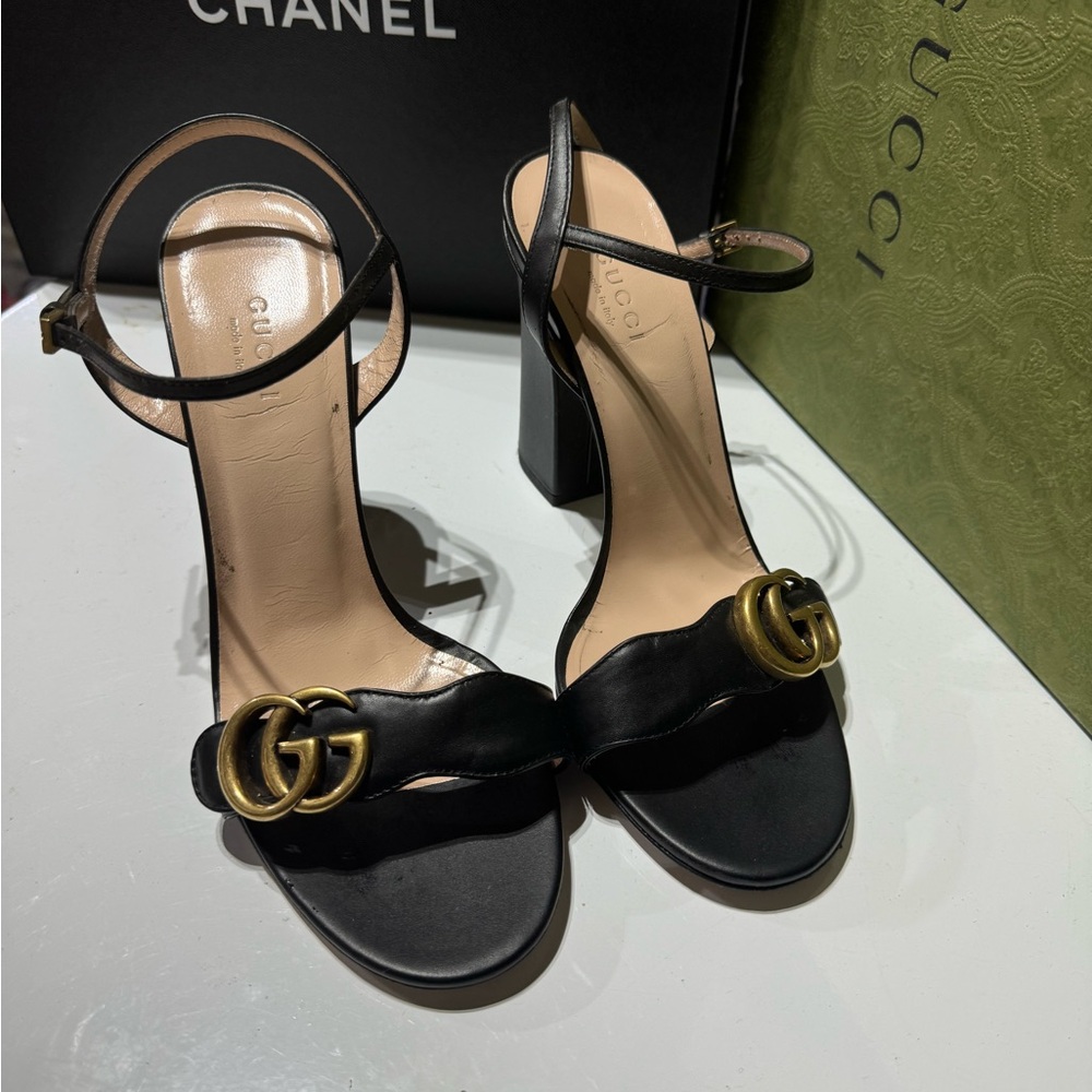 Gucci high heels 10cm size 37.5